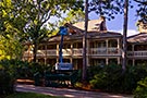 Port Orleans Riverside, Alligator Bayou Walking Tour, Lodge 18, roof painting work